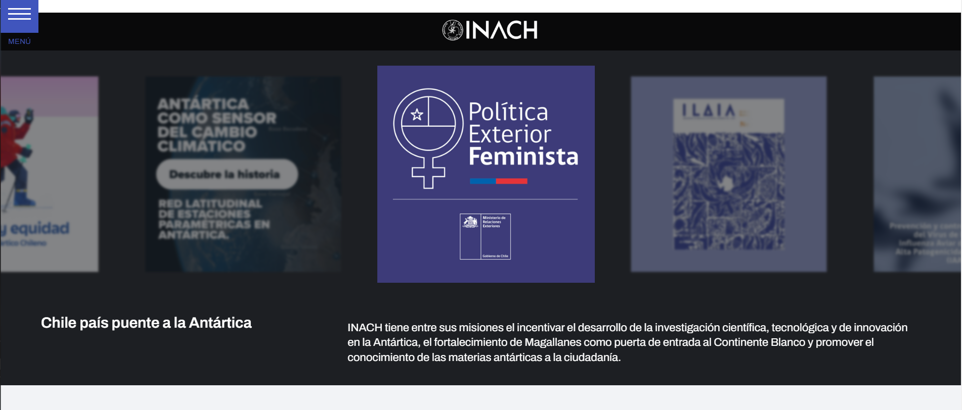 Inach Instituto Antártico Chileno